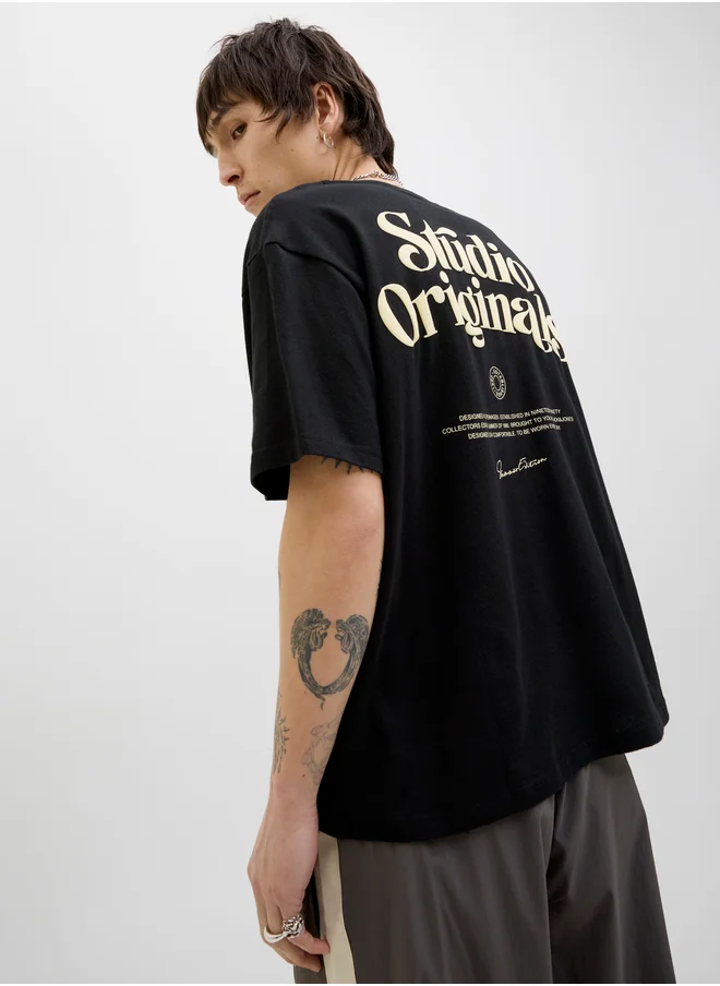 JACK & JONES Joracapulco Type Crew Neck Short Sleeve T-Shirt
