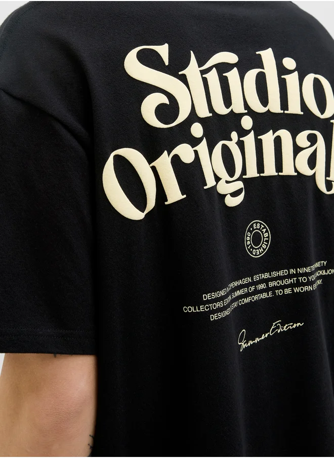 JACK & JONES Joracapulco Type Crew Neck Short Sleeve T-Shirt