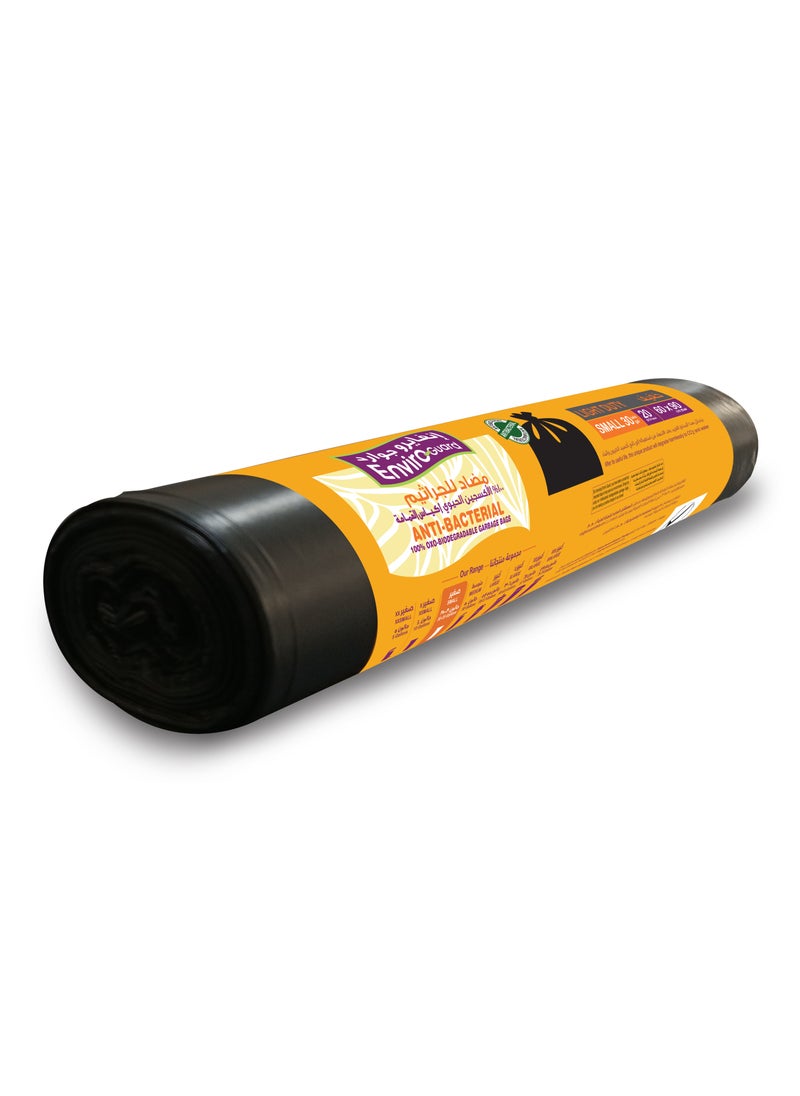 Enviro Guard Anti Bacterial Light Duty Small Garbage Bag Rolls 20 Pcs  - Image 3