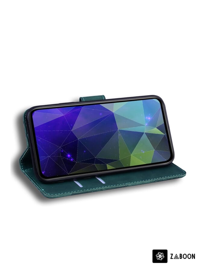 Green Tiger غطاء حماية لهاتف نوكيا جي 11 بلس مصنوع من الجلد بلون نقي وملمس ناعم - Image 5