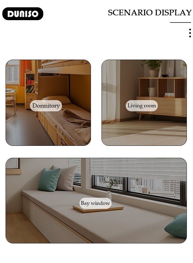 DUNISO Laptop Bed Tray Desk, Adjustable Folding Laptop Bed Table, Portable Standing Desk, Foldable Lap Tablet Desk with Cup Holder for Bed Couch Sofa Floor - Image 3