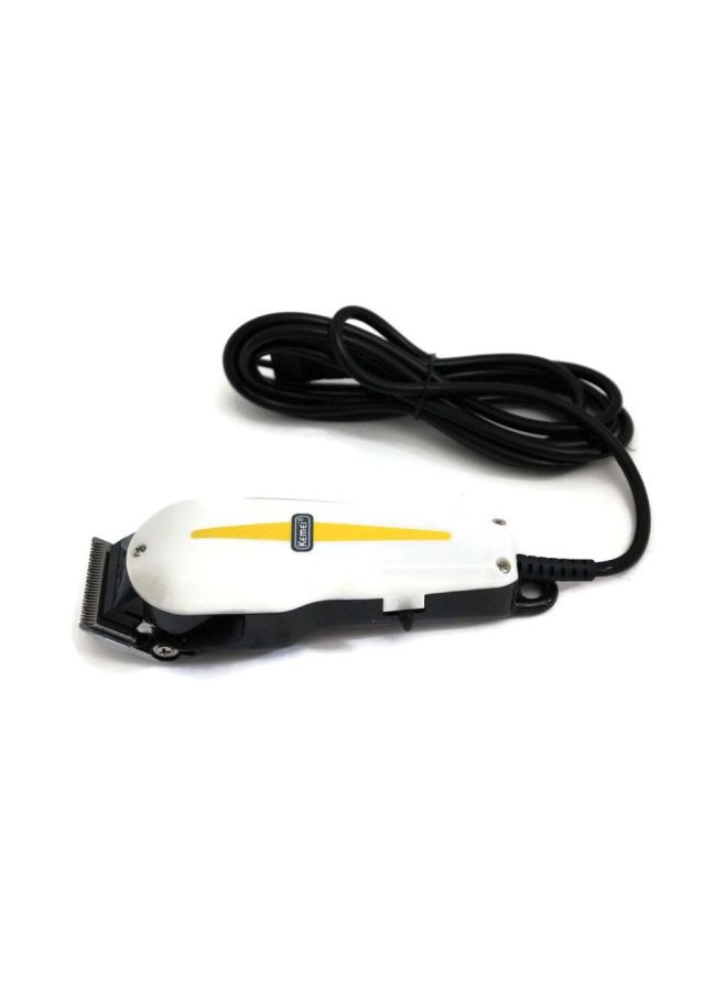 Kemei Hair Clipper White/Black - Image 2
