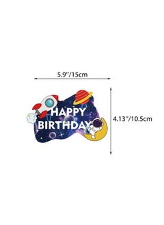 Excefore Outer Space Party Balloons55PCS Birthday Party Decorations Universe Space Theme Supplies Astronaut Balloon Happy Birthday Banner Space Party Supplies For Decorations for Birthday Party  - Image 4