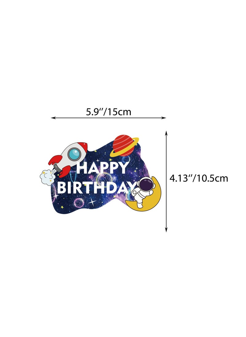 Excefore - Outer Space Party Balloons55PCS Birthday Party Decorations Universe Space Theme Supplies Astronaut Balloon Happy Birthday Banner Space Party Supplies For Decorations for Birthday Party - Image 1