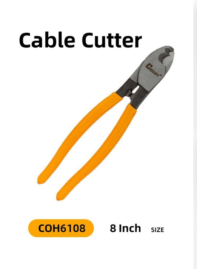 Conan Heavy-Duty Cable Cutter – 8 Inch (200mm) – COH6108 - Image 1