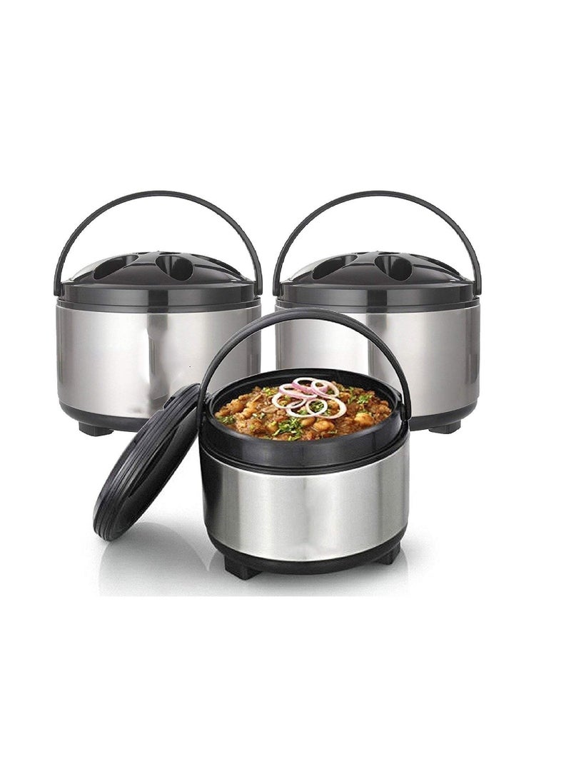 opr Stainless Steel Thermosteel Hot Case Combo Pack Of 3 - Image 1