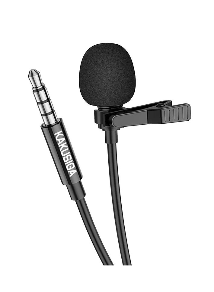 KAKUSIGA 360 Degrees HD Pickup Adaptive Noise Reduction Wireless Mini Portable Lapel Stereo Microphone - Image 3
