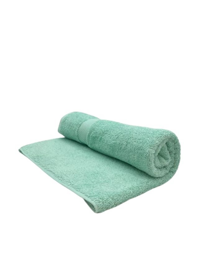 BYFT Gardenia (Green) Premium Bath Towel (70 x 140 Cm -Set of 1) 100% Cotton, Highly Absorbent and Ultrasoft Bath Linen with Diamond Dobby -550 Gsm - Image 4