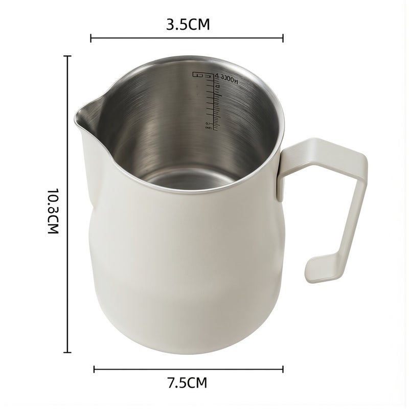Upgraded Swan Spout Latte Art Pitcher 750ml No Drip Large Capacity Barista - Image 3