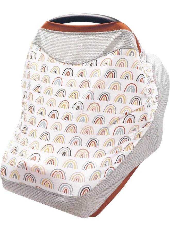 Boppy 4 and More Multi-use Cover | Spice Rainbow Arches - Image 1