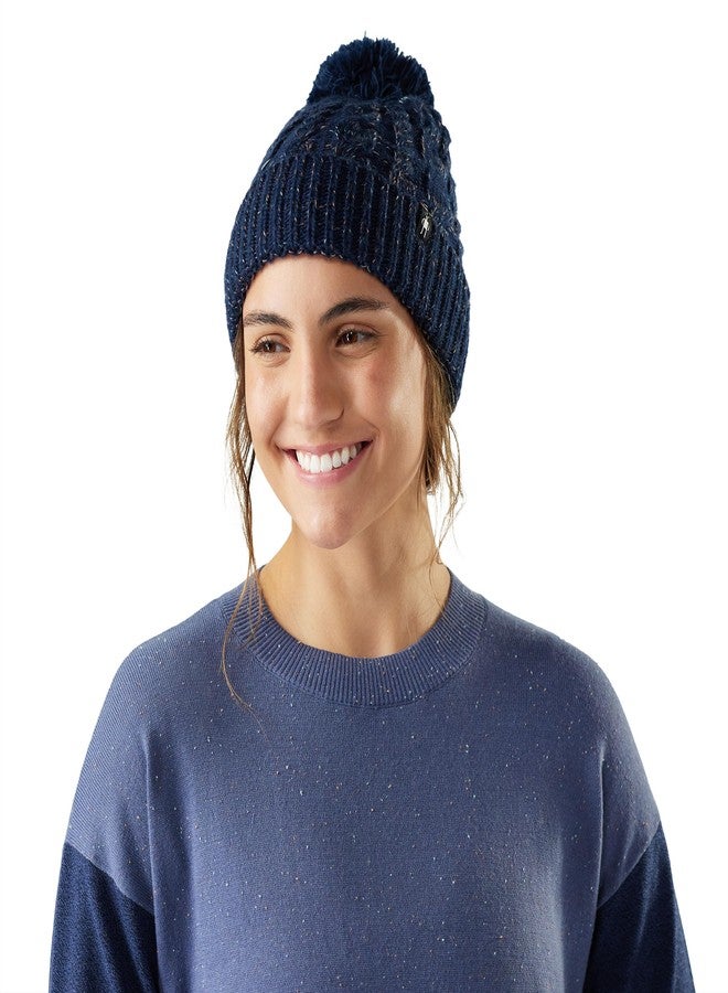 SmartWool Womens Isto Retro Beanie Deep Navy One Size