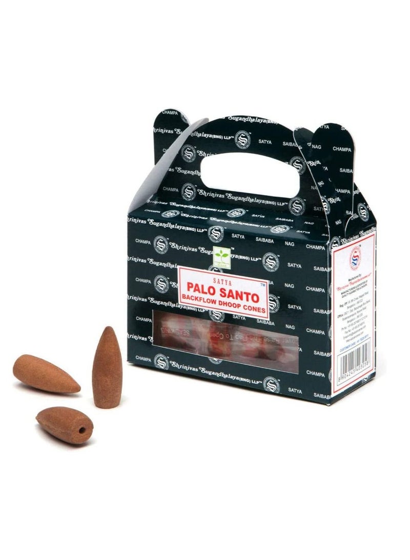 Satya Palo Santo Backflow Incense Cones 