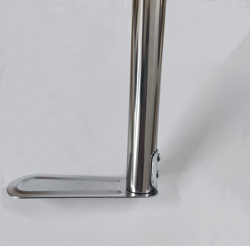 Mengersi Canopy Bed Frame Post Poles King Size Stainless Steel 4 Corner Canopy Bed Curtains Frame Bracket Fit for Metal and Wood Bed - Image 5