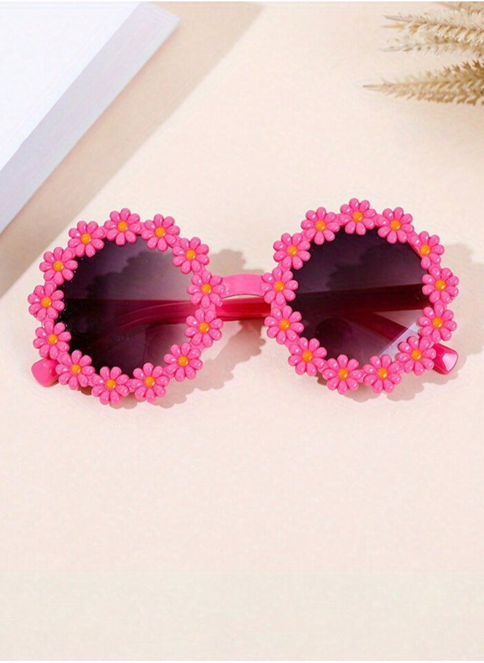 ماركة غير محددة Cute Flower Decor Frame Sun Protection Fashion 