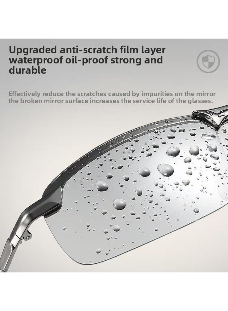 Ucanbe Multi‑Functional Men’s Sunglasses – UV400 Polarized Day & Night Vision for Driving, Cycling & Fishing - Image 4