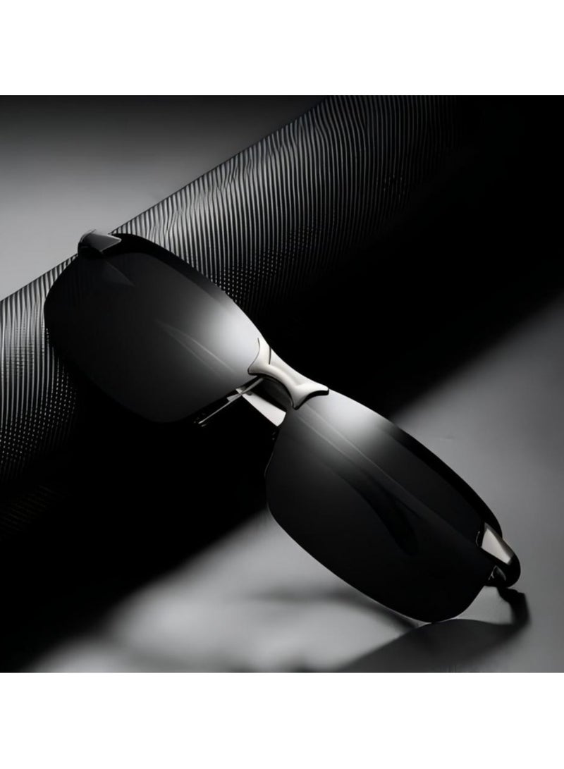 Ucanbe Multi‑Functional Men’s Sunglasses – UV400 Polarized Day & Night Vision for Driving, Cycling & Fishing - Image 5