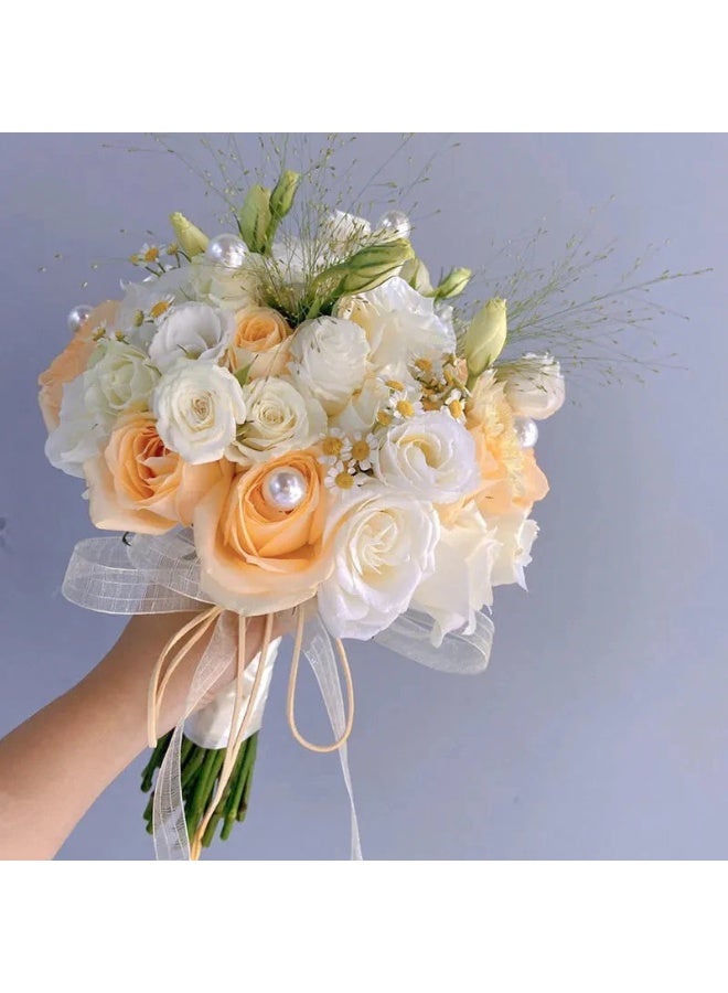 Nariele New Fashionable Bridal Wedding Handheld Flower