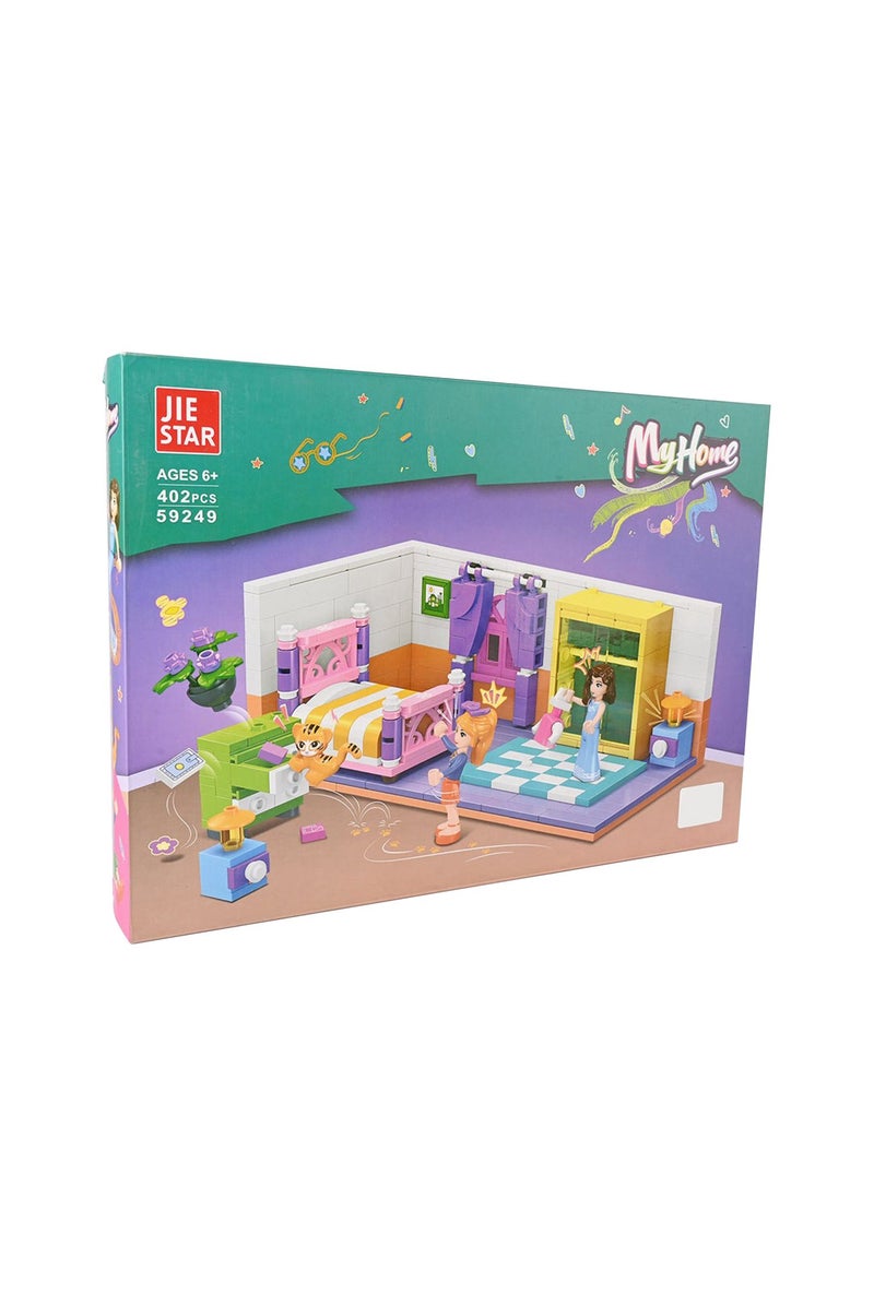 لعبة ألغاز منزلية مكوّنة من ٤٠٢ قطعة مناسبة للأطفال والكبار.