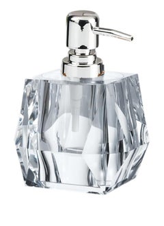 Happy Home Acrylic Soap Dispenser Durable Lotion Pump Refillable for Kitchen or Bathroom 180Ml  - Image 1