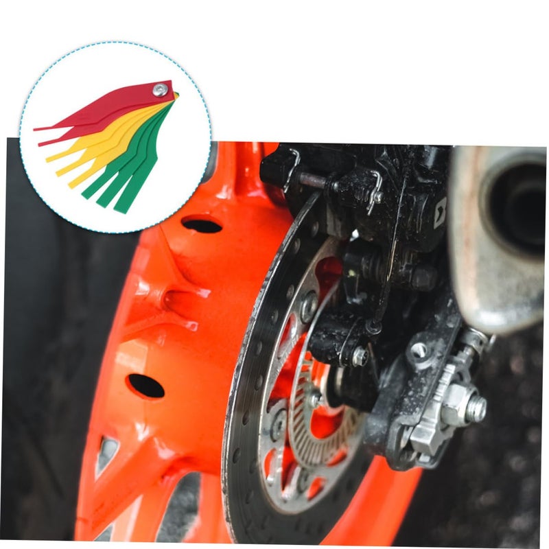 Brake Pad Thickness Gauge Tester 2Pcs Set Durable Measuring Tool Essential Automotive Maintenance - Image 4