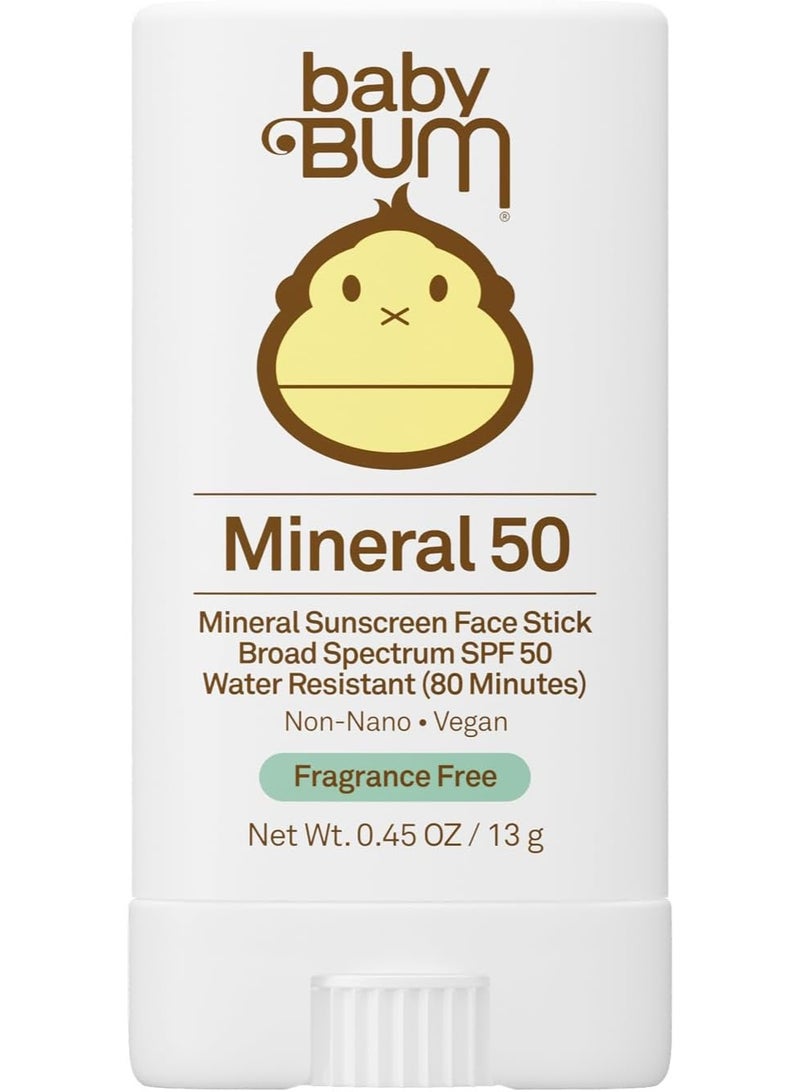 Sun Bum Baby Spf 50 Face Stick, 0.45 Oz. - Image 1