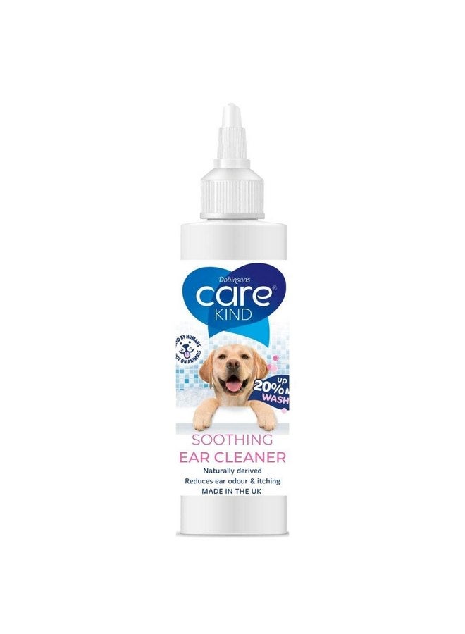 CAREKIND Dog Ear Cleaner Dog Ear Cleaner Solution 6.8 Fl Oz - Stop Head Shaking, Itchy & Waxy Ears - Vet Recommended Dog Ear Drops, Naturally Derived, Non-Toxic Soothing Ear Cleaner Dog