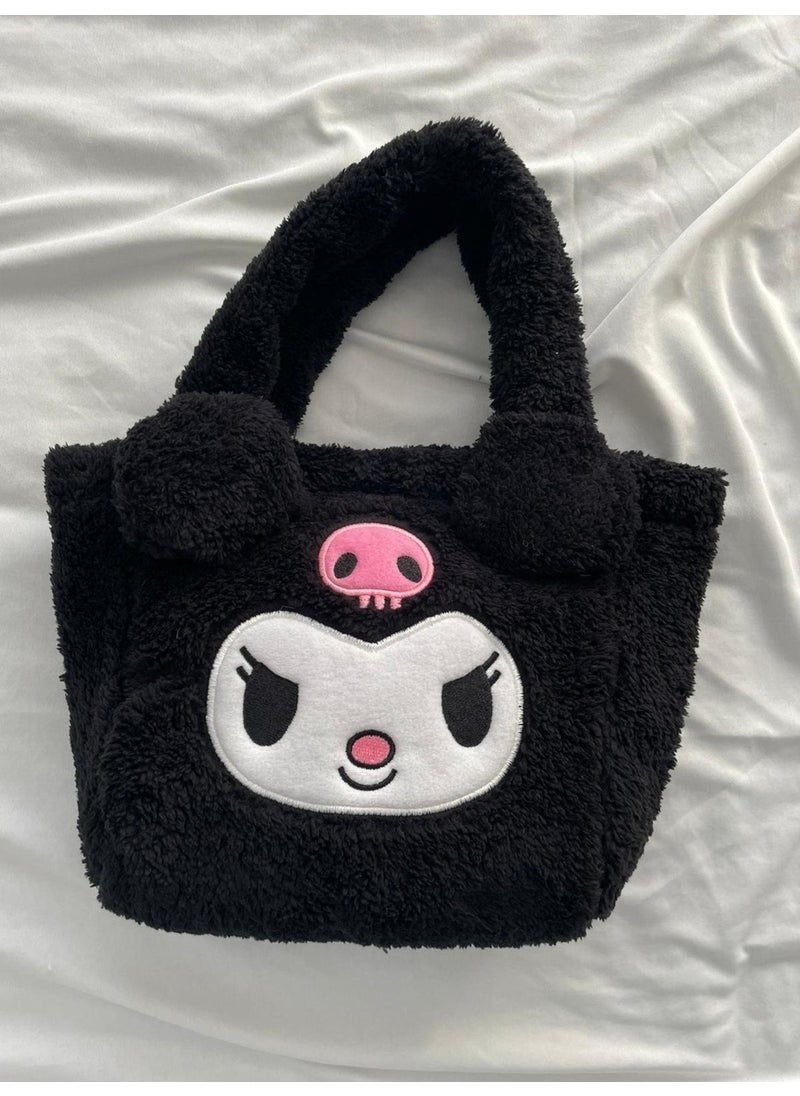 Planet Boutique Black Anime Sanrio Kuromi Kawaii Plush Handbag Black - pzsku/ZB945AC0A36C7086E0B34Z/45/_/1730837809/c8bdeb88-4efa-45ff-9048-075c0cf79d0e