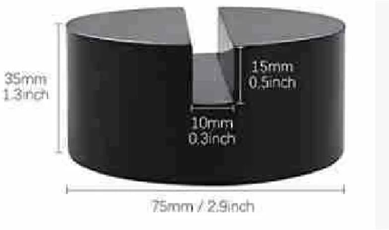 MKVAXR Universal Car Lift Jack Stand Rubber Pads - Image 2