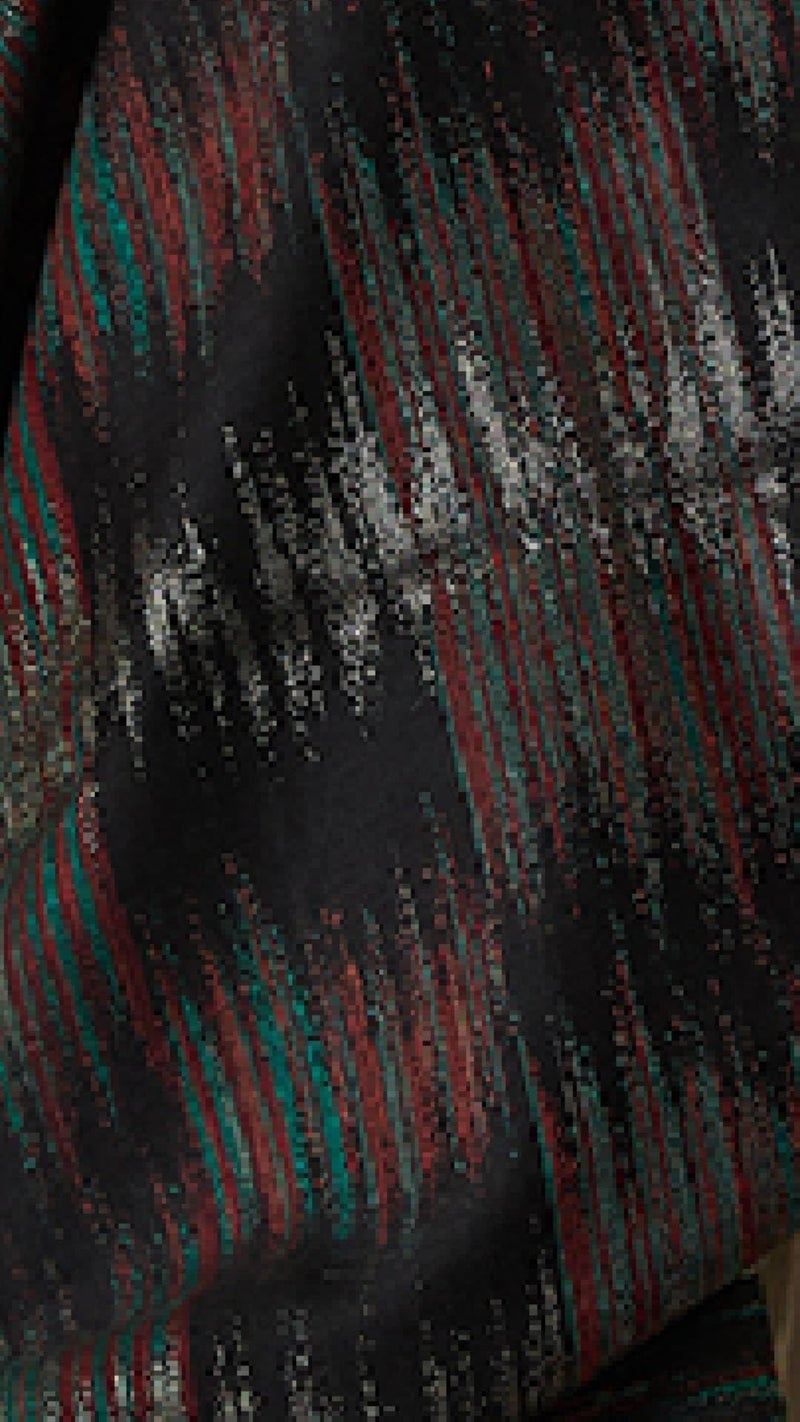 Pashmoda Women Rukhsaar Kaani Wool Blend Stole, Shawl, Scarf, Luxury Pashmina Evening Wrap (Size 28X80 inches) - Image 5