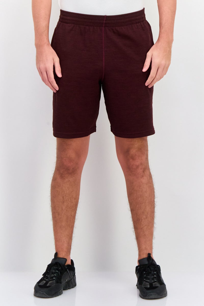 Champion Men Sportswear Fit Training Shorts, Maroon - Image 1