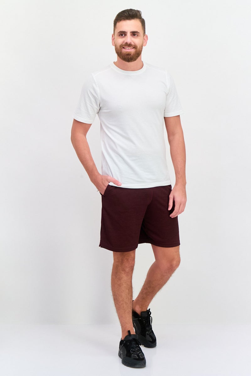 Champion Men Sportswear Fit Training Shorts, Maroon - Image 4