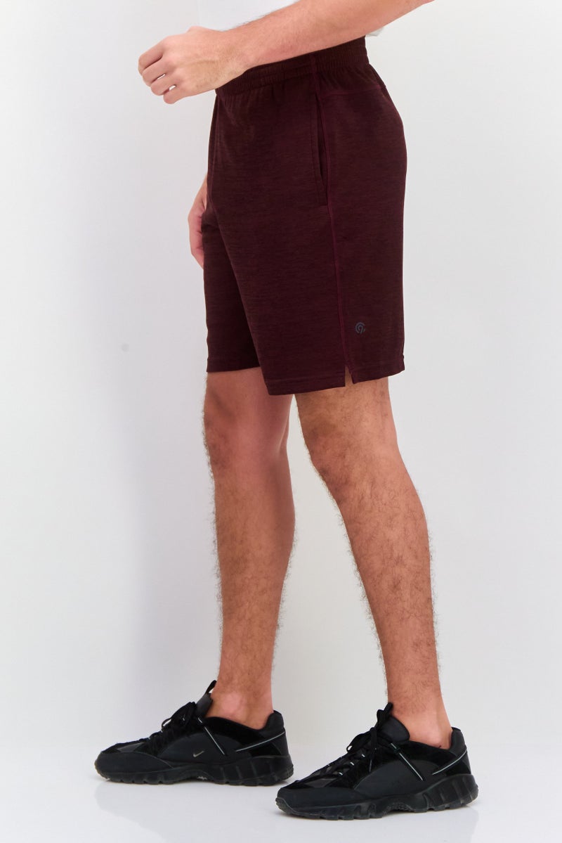 Champion Men Sportswear Fit Training Shorts, Maroon - Image 2