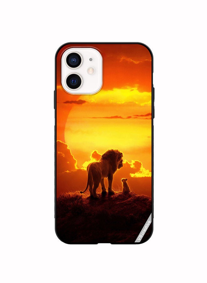 VR CREATIVE Protective Case Cover For Apple iPhone 12 mini The Lion King Design Multicolour - Image 1