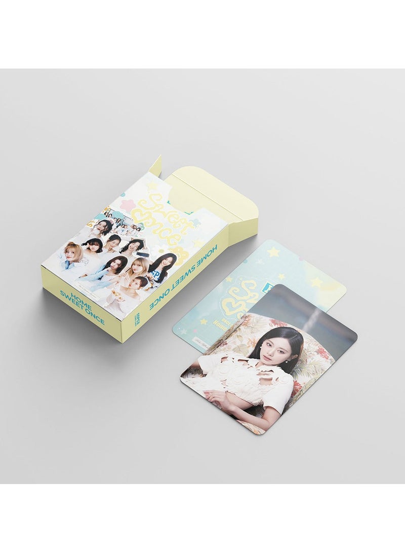 NIBEMINENT 55 Pcs Kpop TWICE HOME SWEET ONCE Lomo Cards Card For Fans Collection Gifts - Image 3