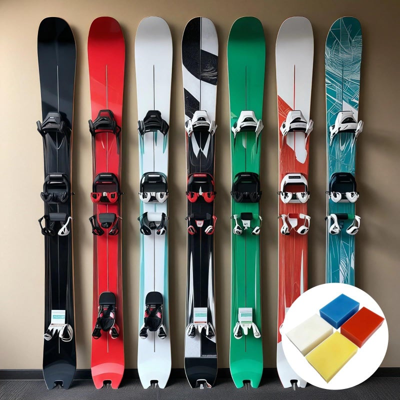 Multi Temperature Ski Snowboard Wax Set 4 Pcs 2 5 Oz All Weather Maintenance Kit 22F to 68F - Image 5