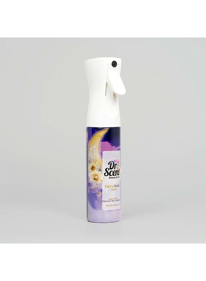 DANUBE HOME Dr Scent Fabric Spray – Long-Lasting Fabric Freshener & Odor Eliminator For Clothes, Upholstery, Curtains, Bedding, Car Interior, Home & Office Use - 300Ml Moon