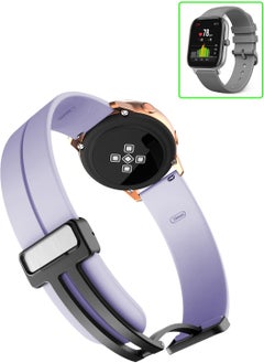 Tagomoon Amazfit Gts Gts2 Gts3 Gts4 Smart Watch Compatible Band Magnetic Clip Premium Strap  - Image 1