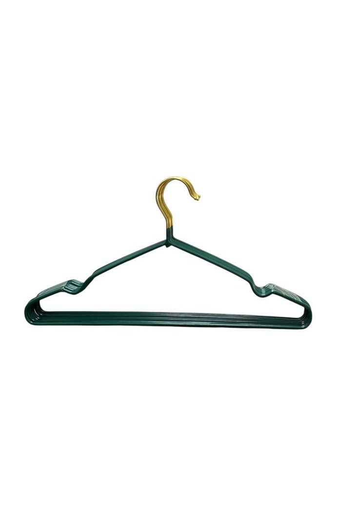 20-piece green hangers with gold head - Image 1