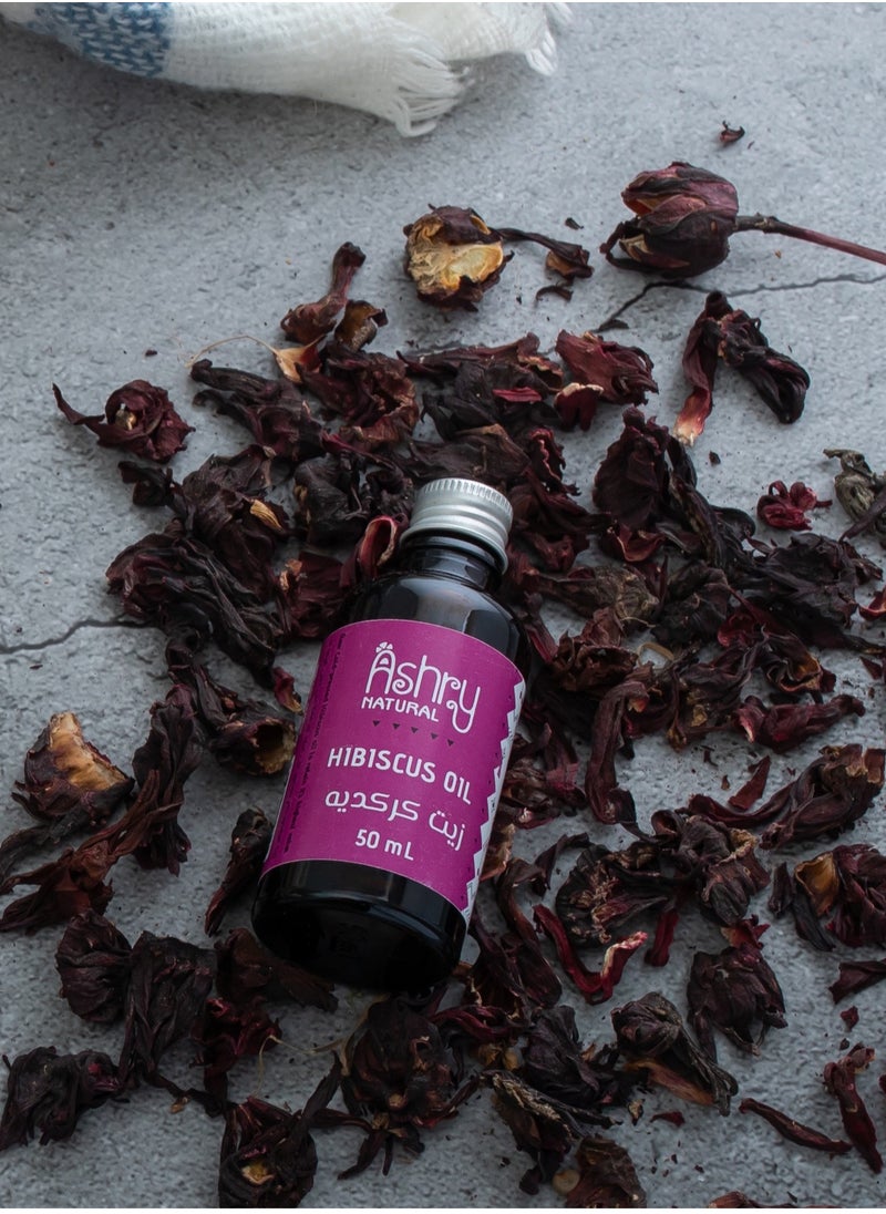 Ashry NATURAL - Hibiscus Oil - 50ml - Image 1