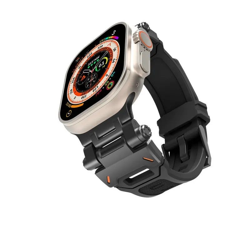Bluejw New Designer Luxury Replacement Rubber Strap – High-Quality Sport Silicone Watch Band for Apple Watch Ultra 2 49mm, Durable Comfortable & Easy to Install - Image 1