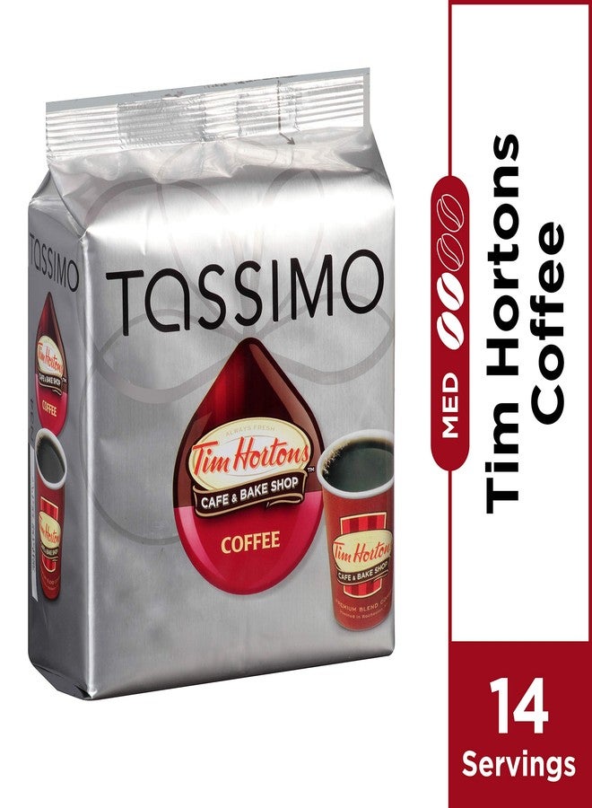 Tassimo Tim Hortons Cafe & Bake Shop Medium Roast Coffee T-Discs for Tassimo Single Cup Home Brewing Systems (14 ct Pack) - Image 2