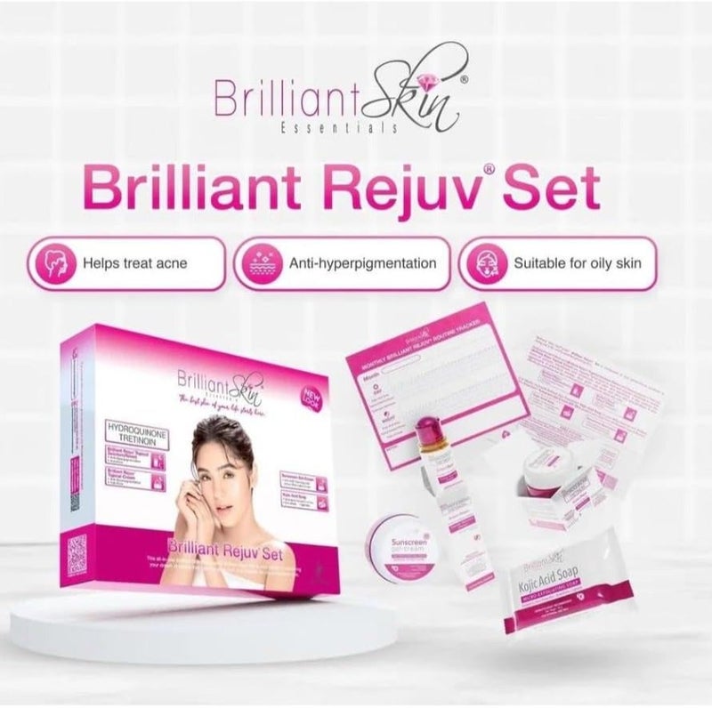 Brilliant Skin Rejuvenating Facial Set Clear - Image 2