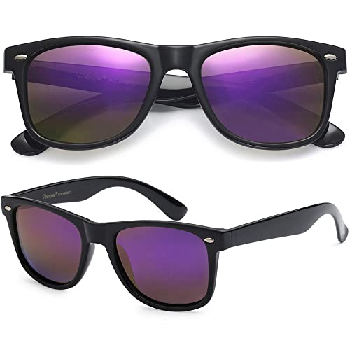 PolarSpex Polarized Sunglasses for Men and Women – UV Protection, Durable & Lightweight Retro Sunglasses for Driving, Fishing - Image 1