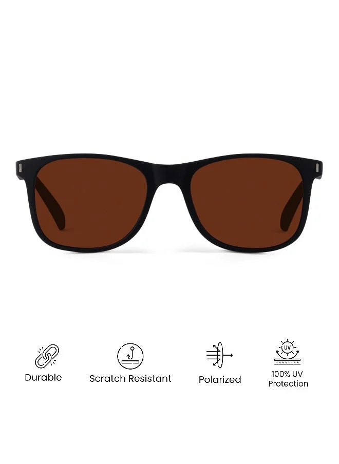 Woggles Mysterious Mavens Polarized Square Sunglasses