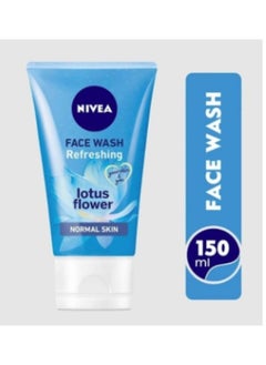 Nivea Two pieces of Nivea Fresh Face Wash Lotus Flower 150 ml  - Image 2