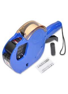 FIS FIS Price and Date Label Machine 2 Line Printing, Blue Colour - FSPX04BL 