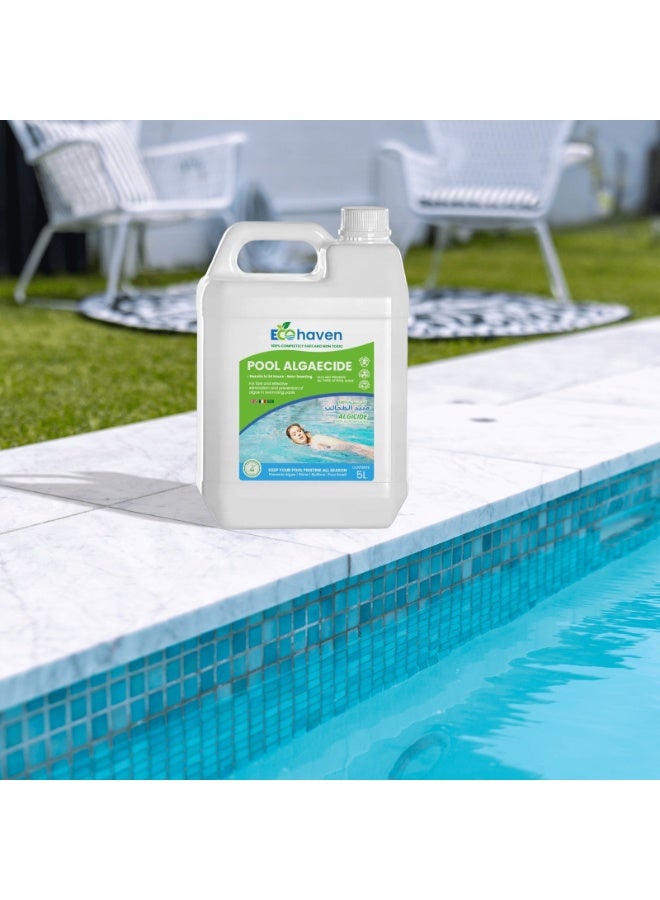 Ecohaven Algaecide 5ltr - 100% Natural - Non toxic - Biodegradable & Safe - Image 2