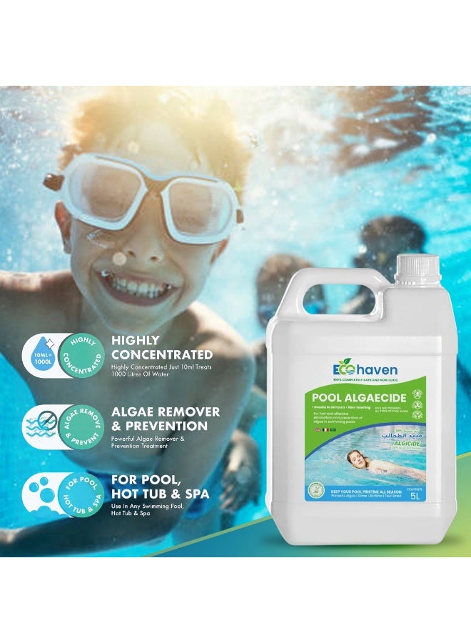 Ecohaven Algaecide 5ltr - 100% Natural - Non toxic - Biodegradable & Safe - Image 5
