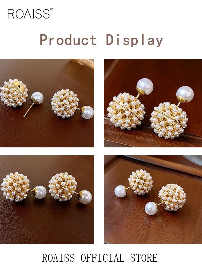 Silver needle two wearing pearl hydrangea flower earrings fashion elegant temperament earrings Chinese style new earrings female - pzsku/ZB946D61F5D0E951136F1Z/45/_/1686812687/7dcbd44f-cc0b-4276-aa26-c647b9ccb665