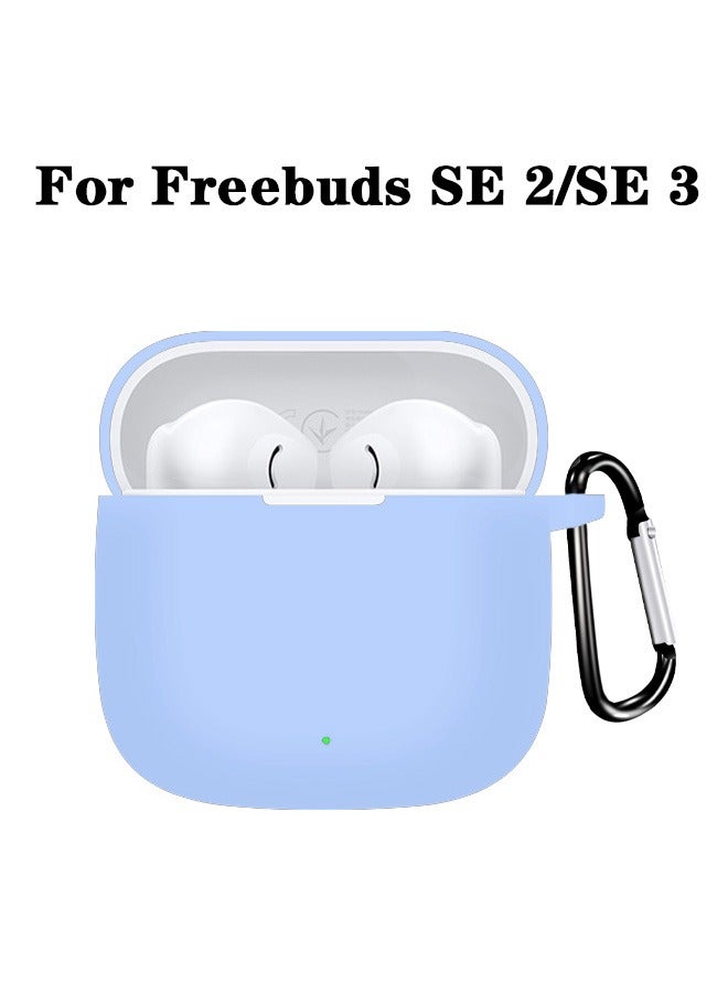 Protective Silicone Case Cover for HUAWEI Freebuds SE 2/SE 3 In-Ear Earphones Blue - Image 1